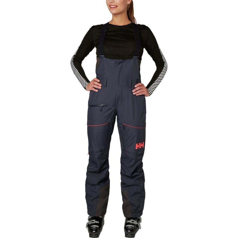 Helly Hansen Kvitegga Ski Bibs - Womens Small Blue - Excellent Condition!